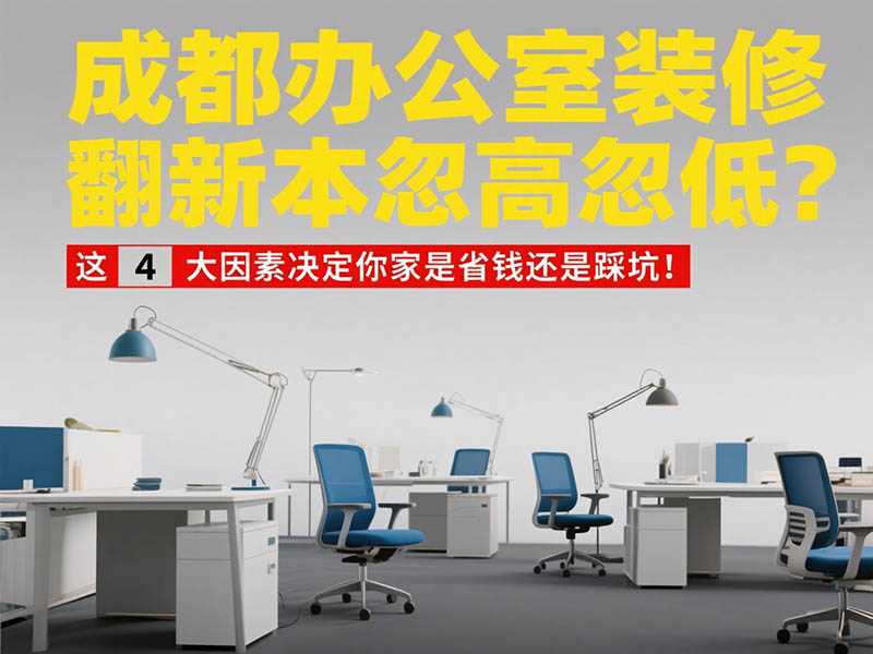 成都辦公室裝修翻新成本忽高忽低？這 4 大因素決定你家是省錢(qián)還是踩坑！